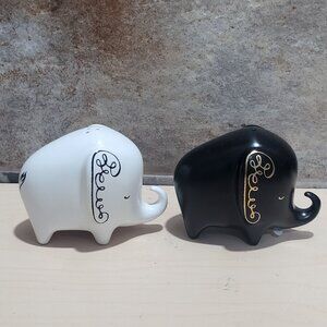 Lenox Kate Spade New York Woodland Park Elephant Salt and Pepper Shakers